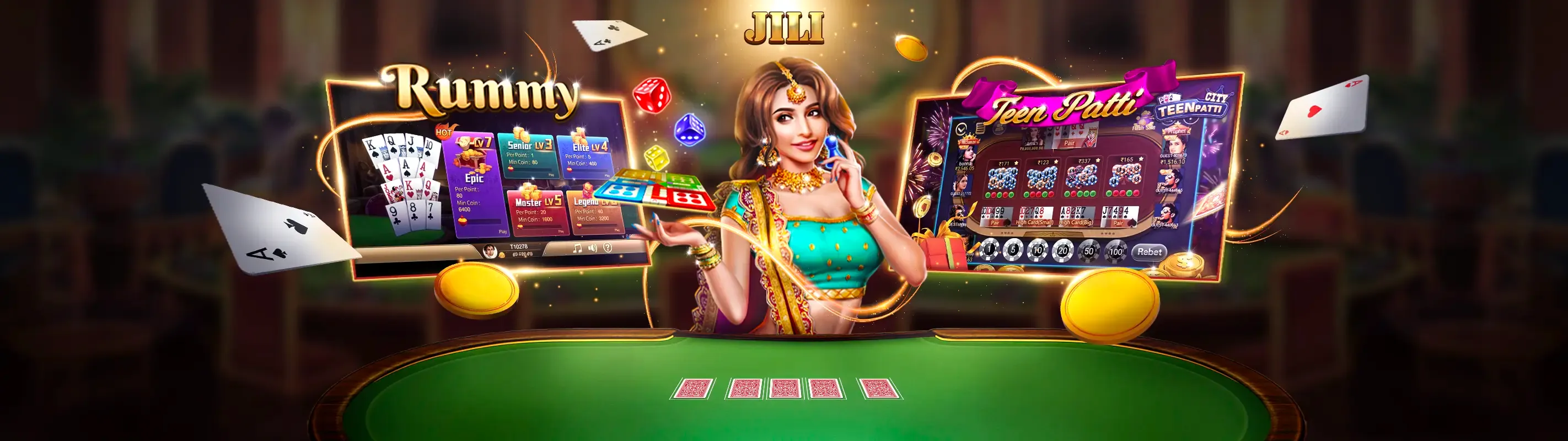 Bàn chơi casino trực tuyến